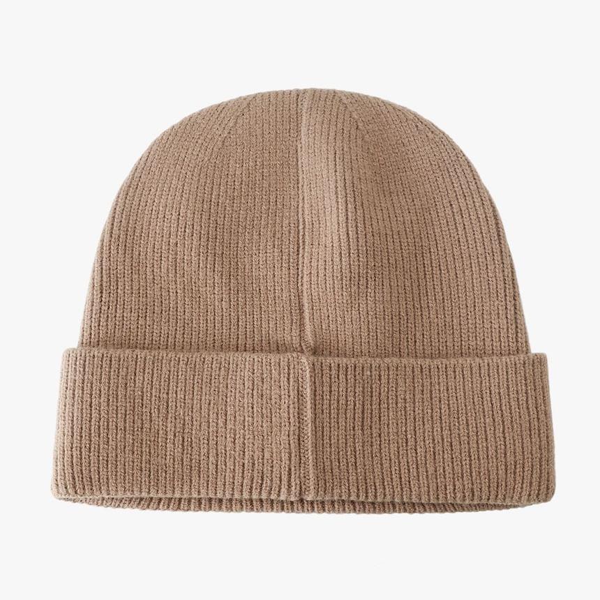 Plain Cable Knit Beanie product image