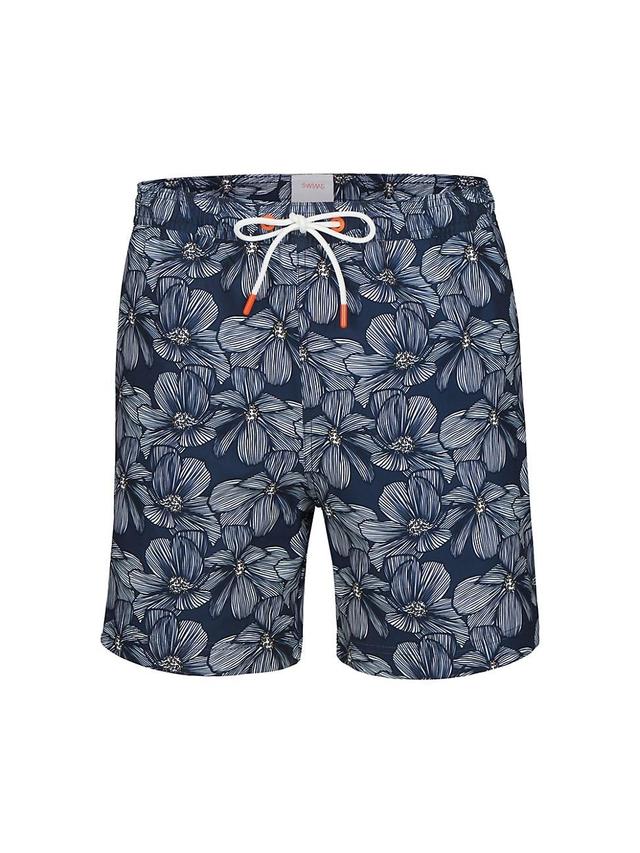 Mens Tropicale Floral Swim Shorts Product Image