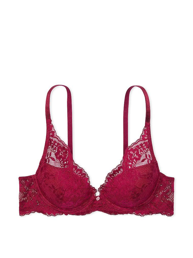 Lace Lightly Lined Plunge Bra Product Image