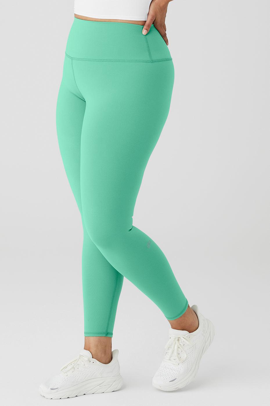 7/8 High-Waist Airbrush Legging - Lettuce Female Product Image