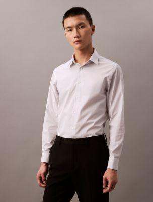 Steel Stripe Slim Fit Button-Down Shirt Product Image