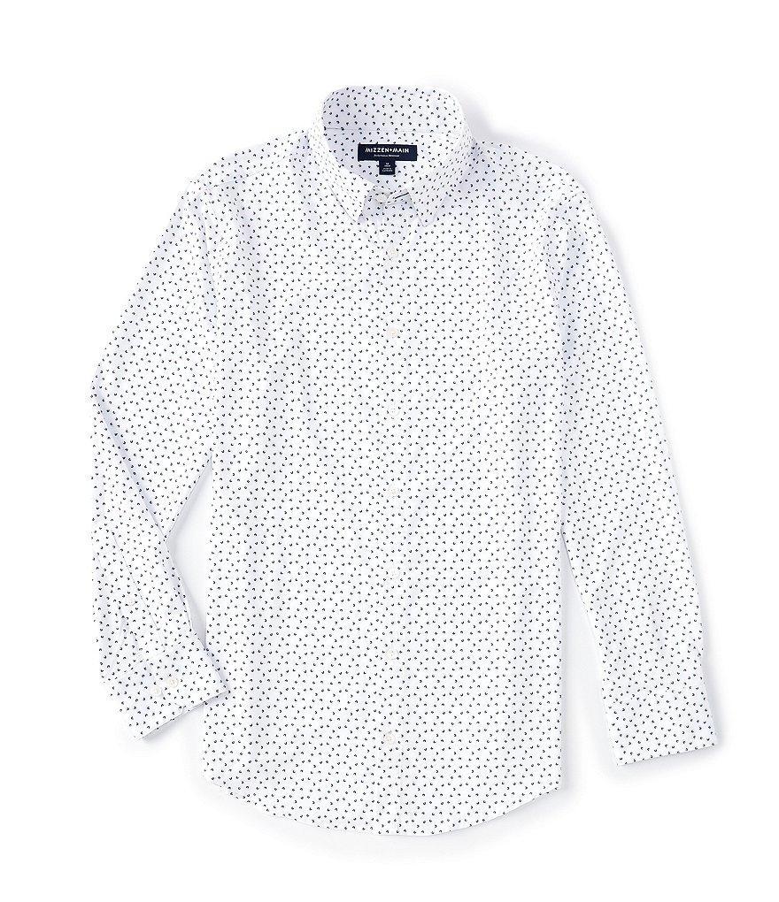 Mizzen+Main Monaco Floral Print Performance Stretch Long-Sleeve Woven Shirt product image