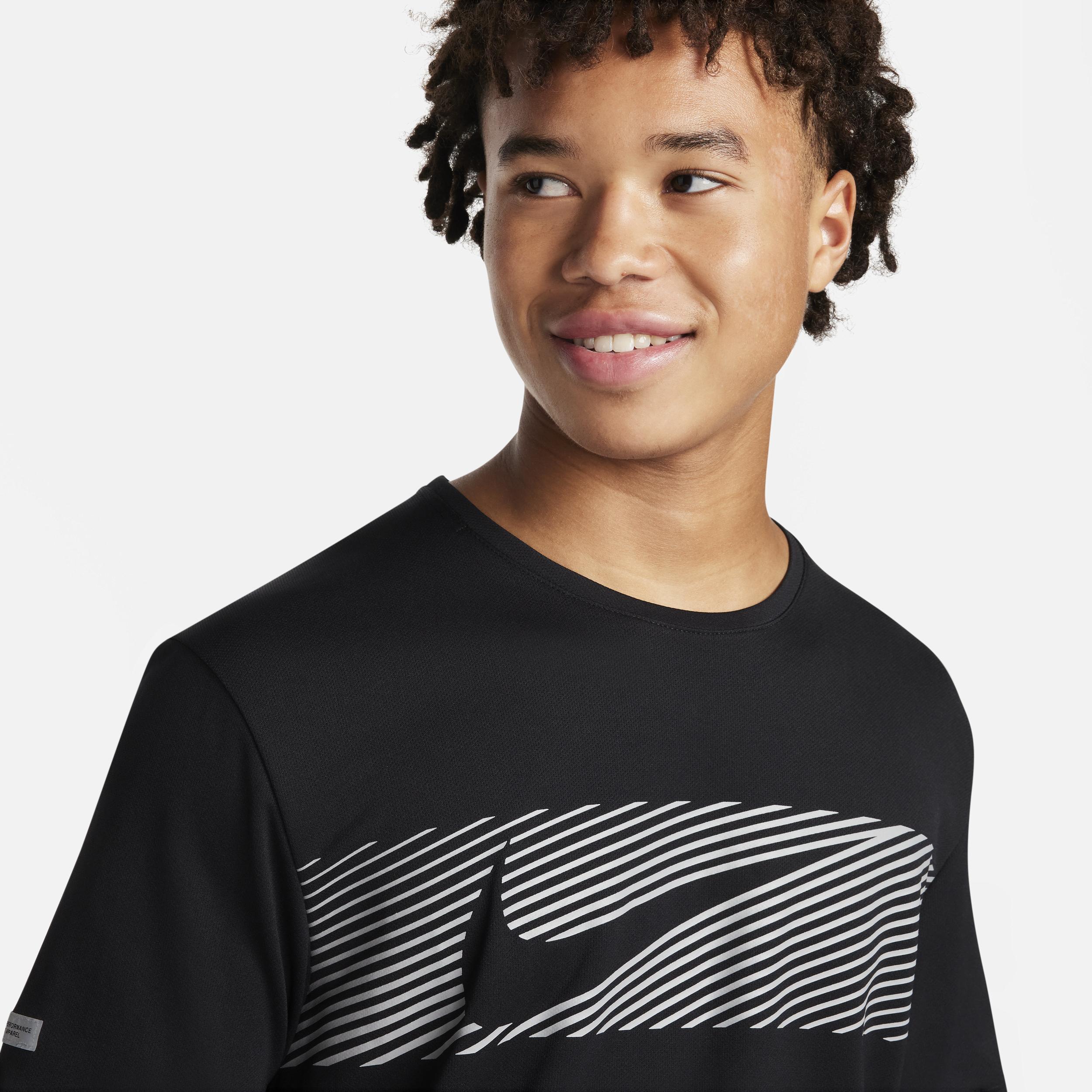 Nike Men's Miler Flash Dri-FIT UV Short-Sleeve Running Top Product Image