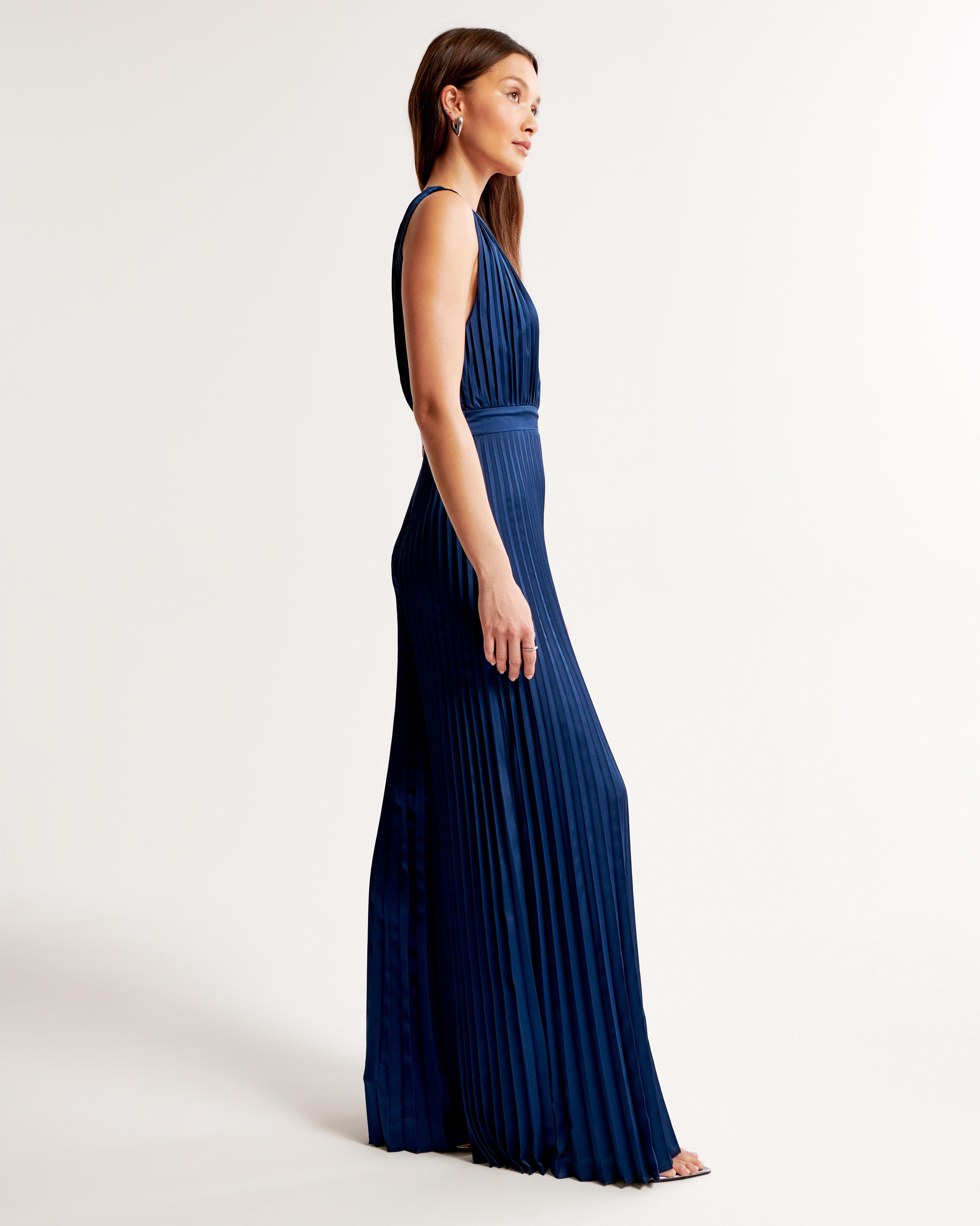 The A&F Giselle Pleated Jumpsuit Product Image