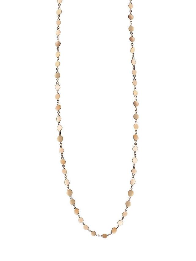 Womens Luce 18K Rose Gold Chain Necklace Product Image