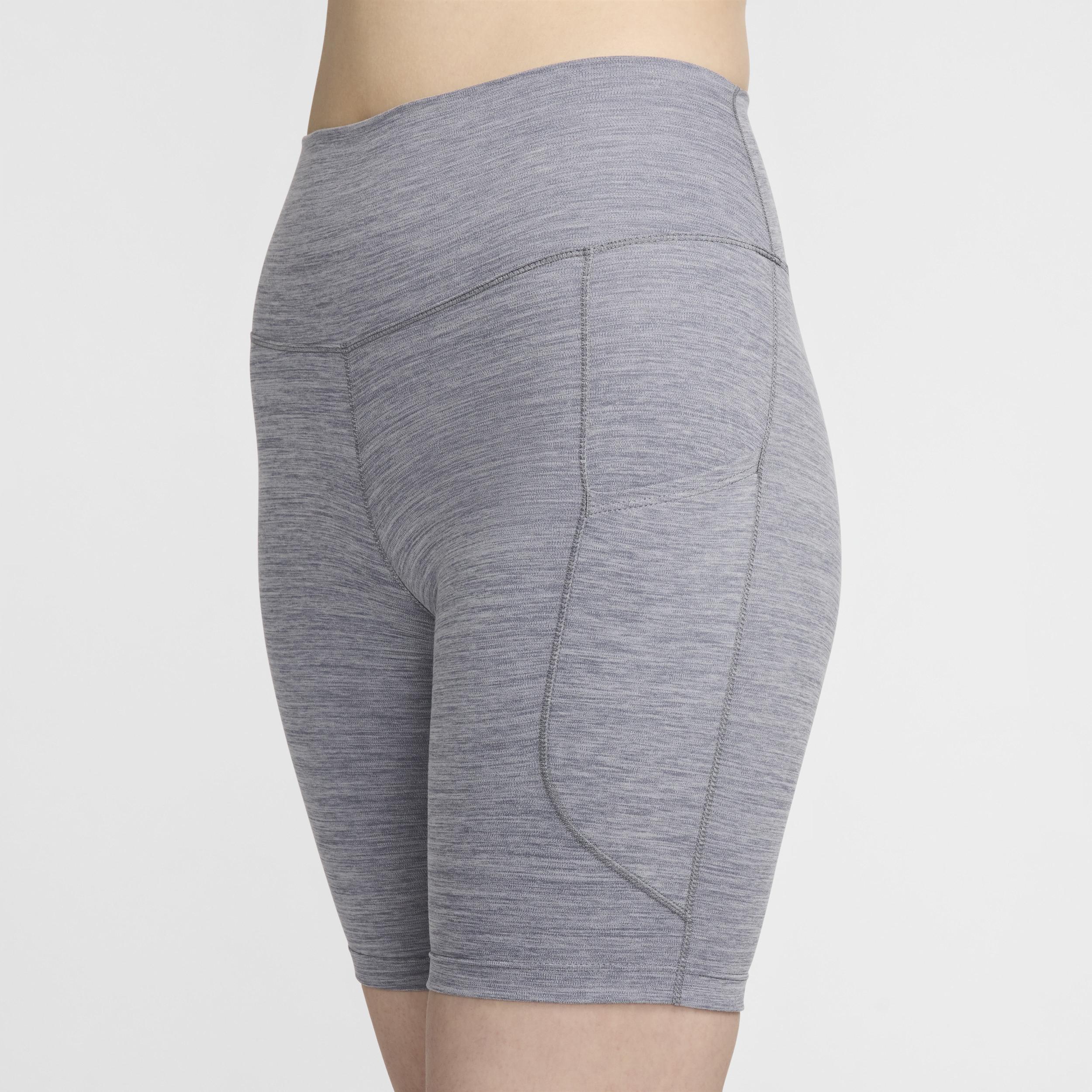 Nike Women's One High-Waisted 8" Biker Shorts with Pockets Product Image