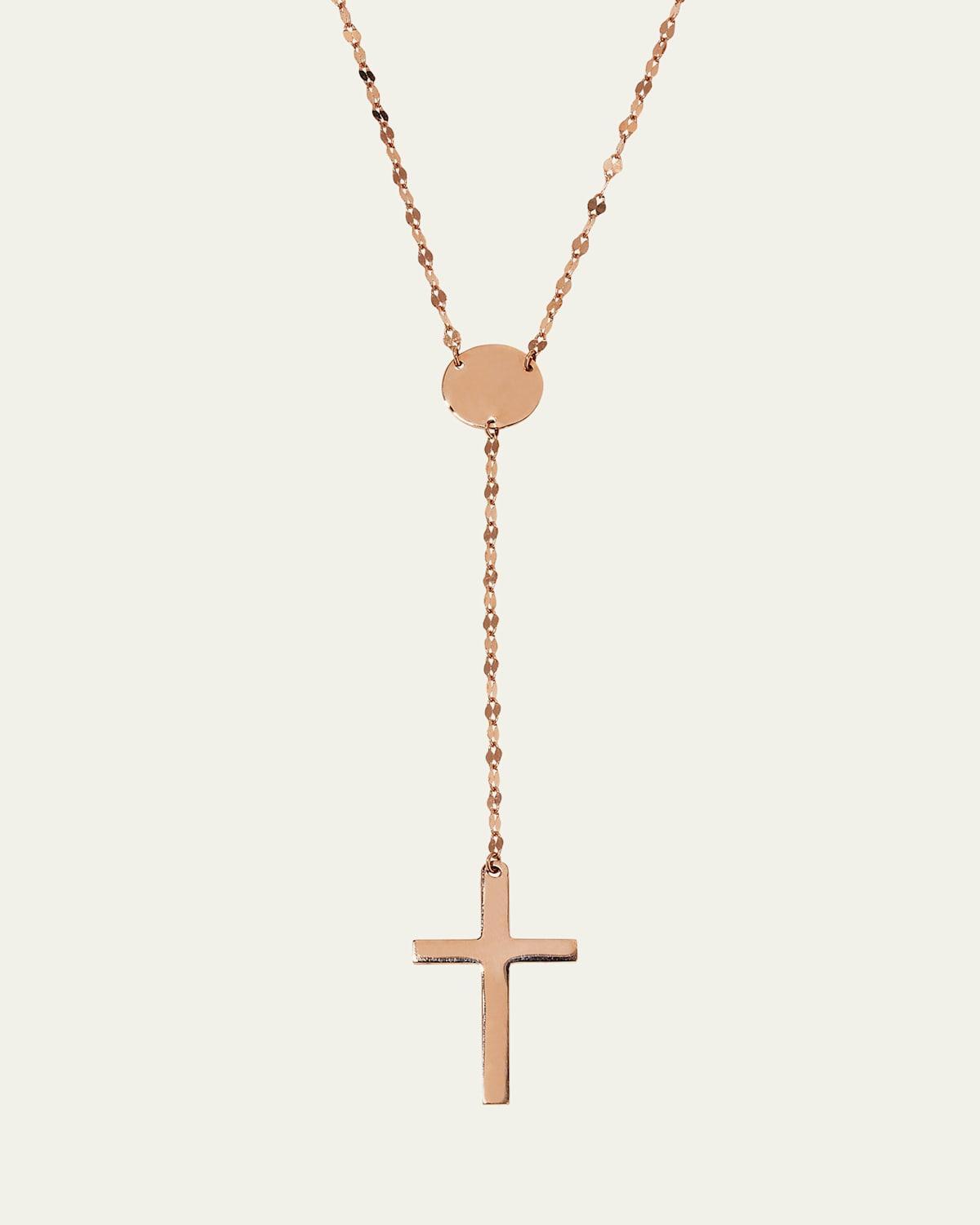 Gold Crossary Necklace Product Image