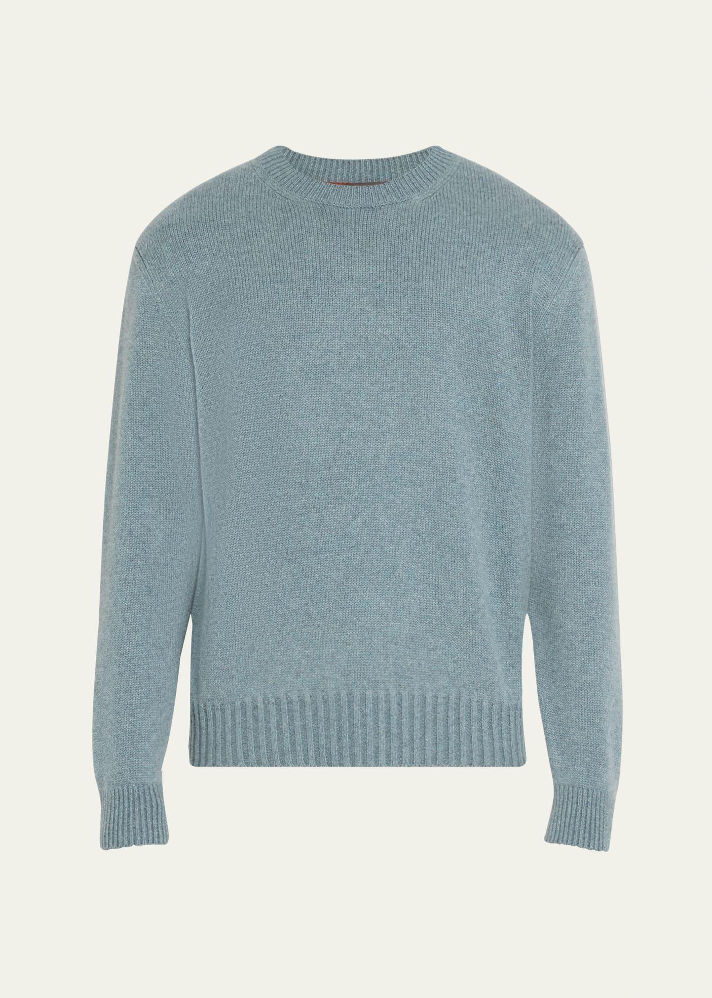 Mens Ashi Baby Cashmere Crewneck Sweater Product Image