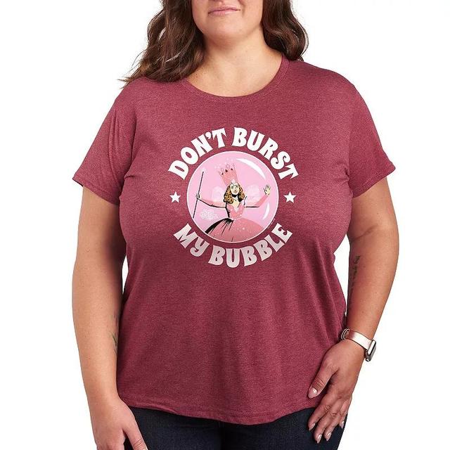 Plus The Wizard Of Oz Burst My Bubble Graphic Tee, Womens Product Image