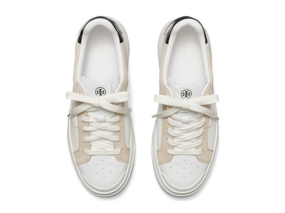 Tory Burch Ladybug Sneaker (Titanium White/Black) Women's Shoes Product Image