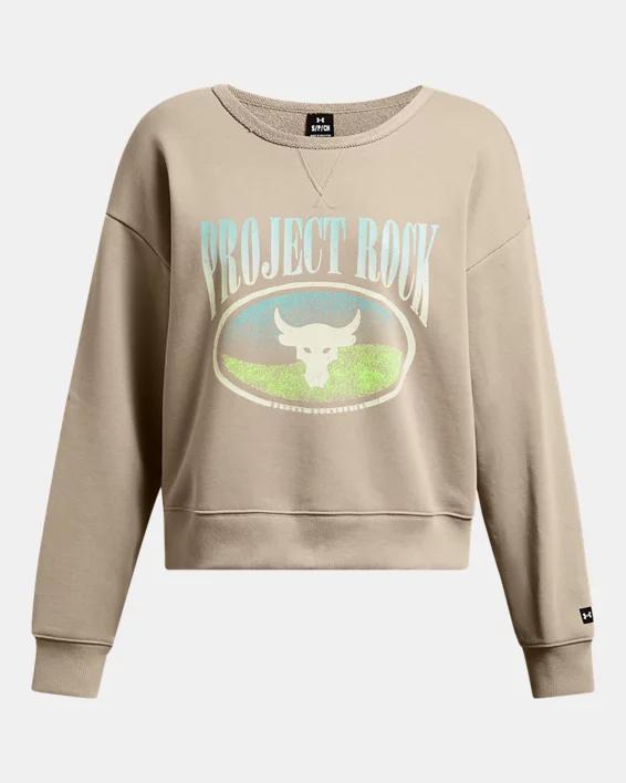 Women's Project Rock Heavyweight Terry Long Sleeve Product Image