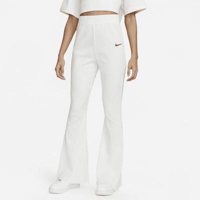 Nike Sportswear Women's High-Waisted Ribbed Jersey Flared Pants product image