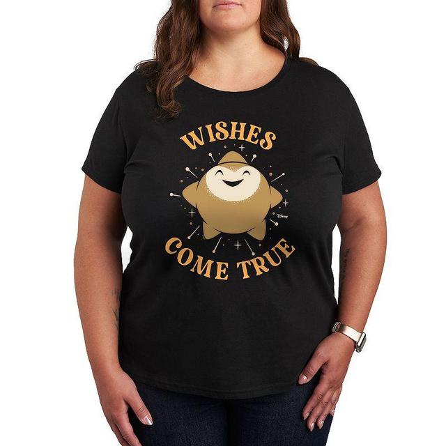 Disneys Wish Plus Wishes Come True Graphic Tee, Girls Product Image