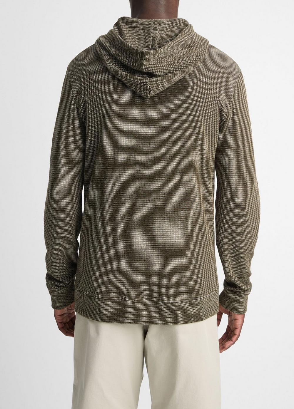 Textured Thermal Pima Cotton Hoodie Product Image