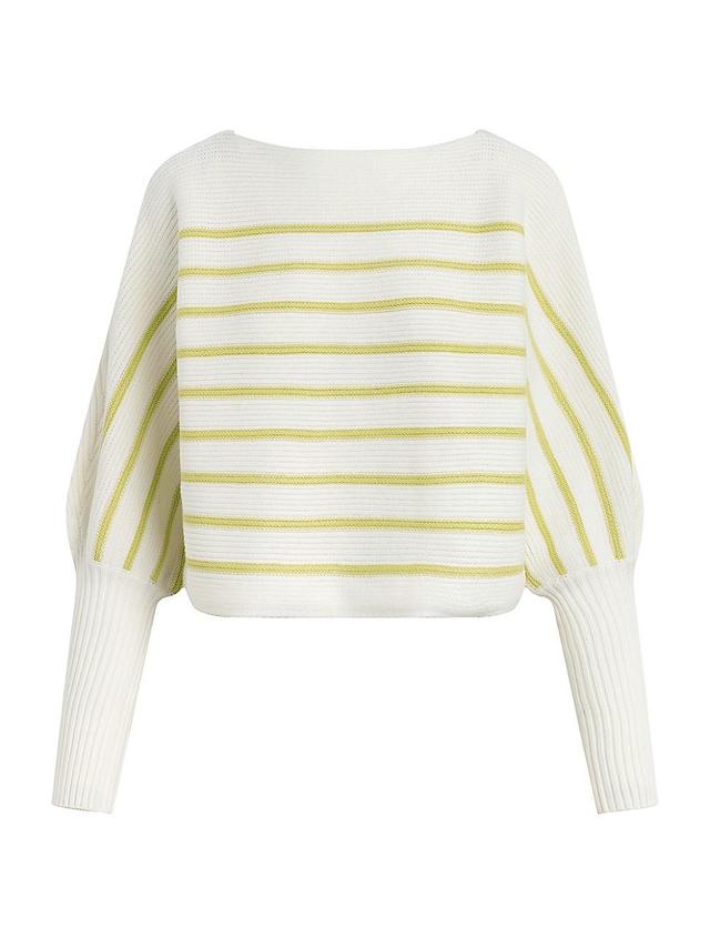 Joes The Karina Breton Stripe Crop Sweater Product Image