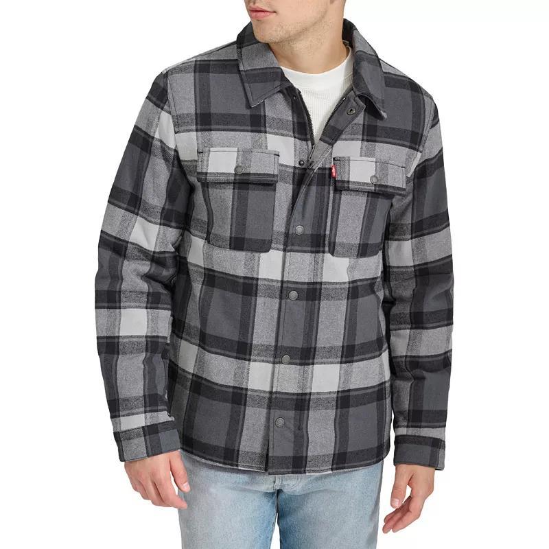 levis Quilt Lined Cotton Shacket Product Image