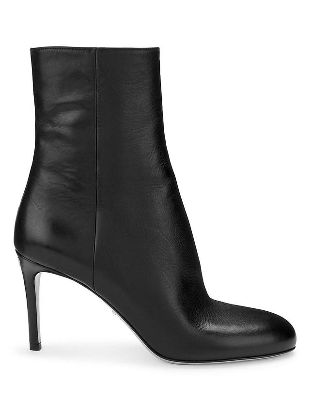 Womens Tronchetti Leather Stiletto 85MM Boots Product Image