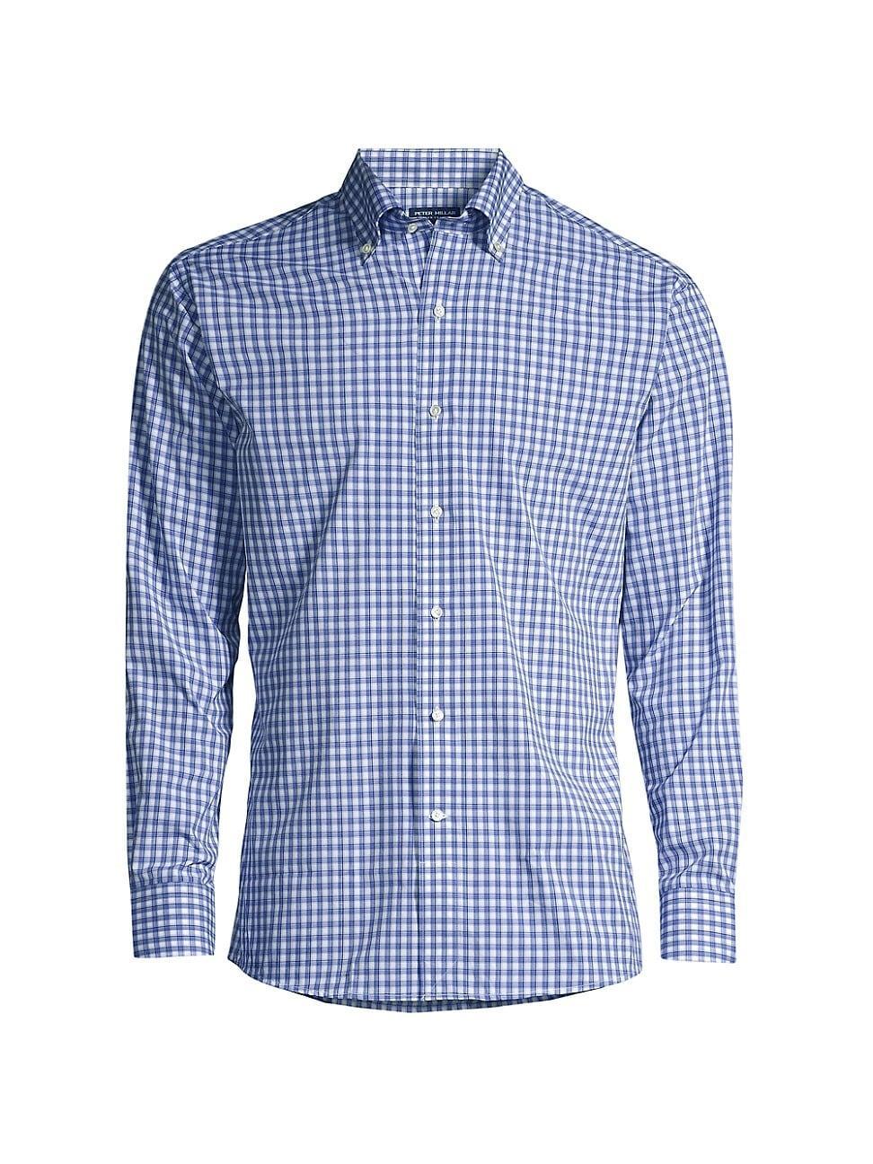 Mens Crown Crafted Cole Performance Poplin Sport Shirt Product Image