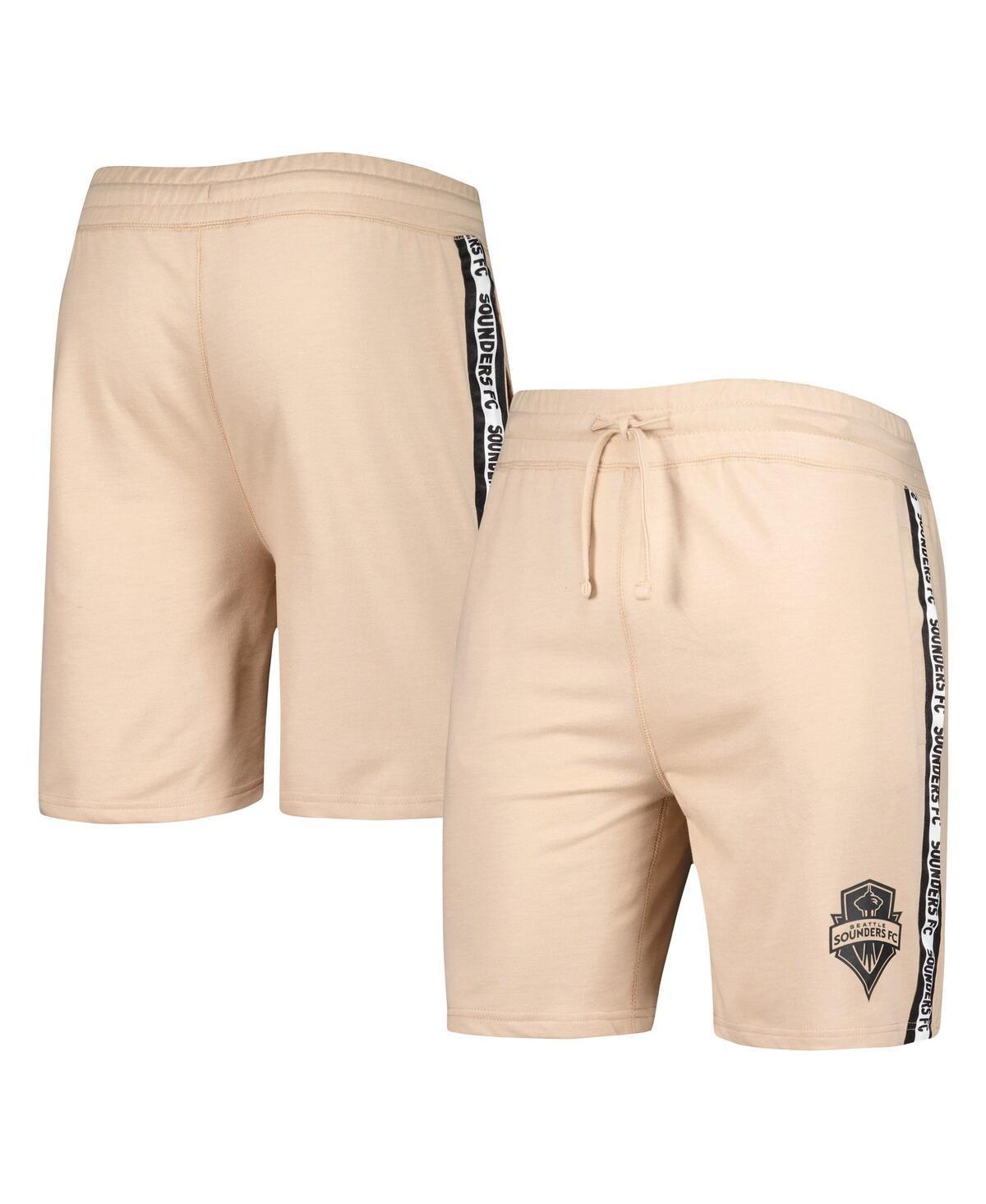 Mens Concepts Sport Tan Seattle Sounders FC Stripe Shorts Product Image