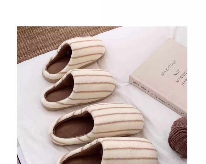 Striped Slippers Product Image