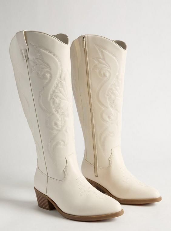 Wide Western Knee Boot (WW) Product Image