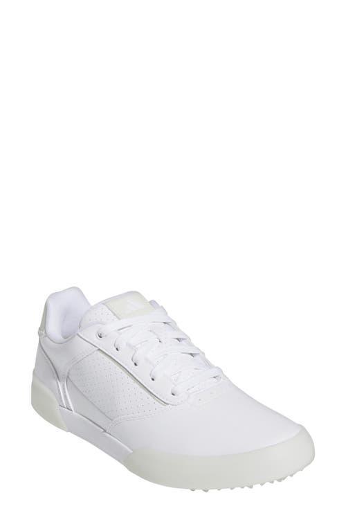 adidas Golf Retrocross (Footwear White/Crystjade/Off Women's Shoes Product Image