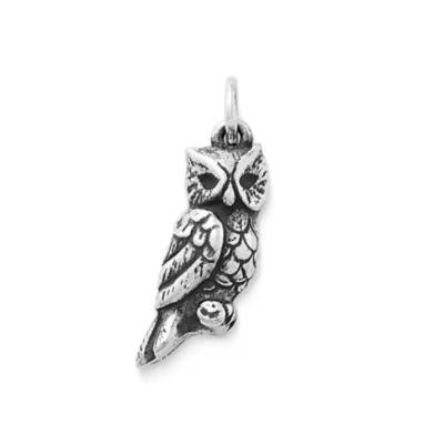 Sculpted Owl Charm Product Image