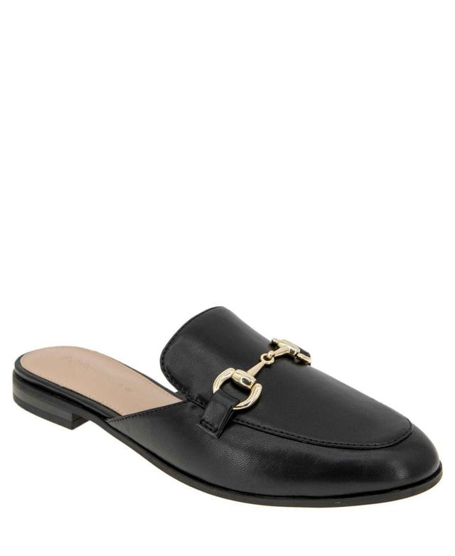 BCBGeneration Womens Zorie Tailored Slip-On Loafer Mules Product Image