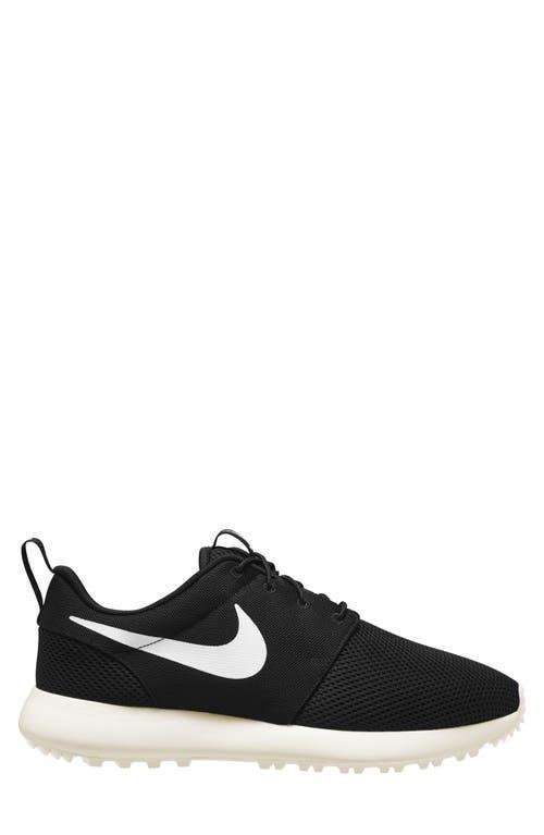 Youth Roshe One Shoes In Black/metallic Silver Product Image