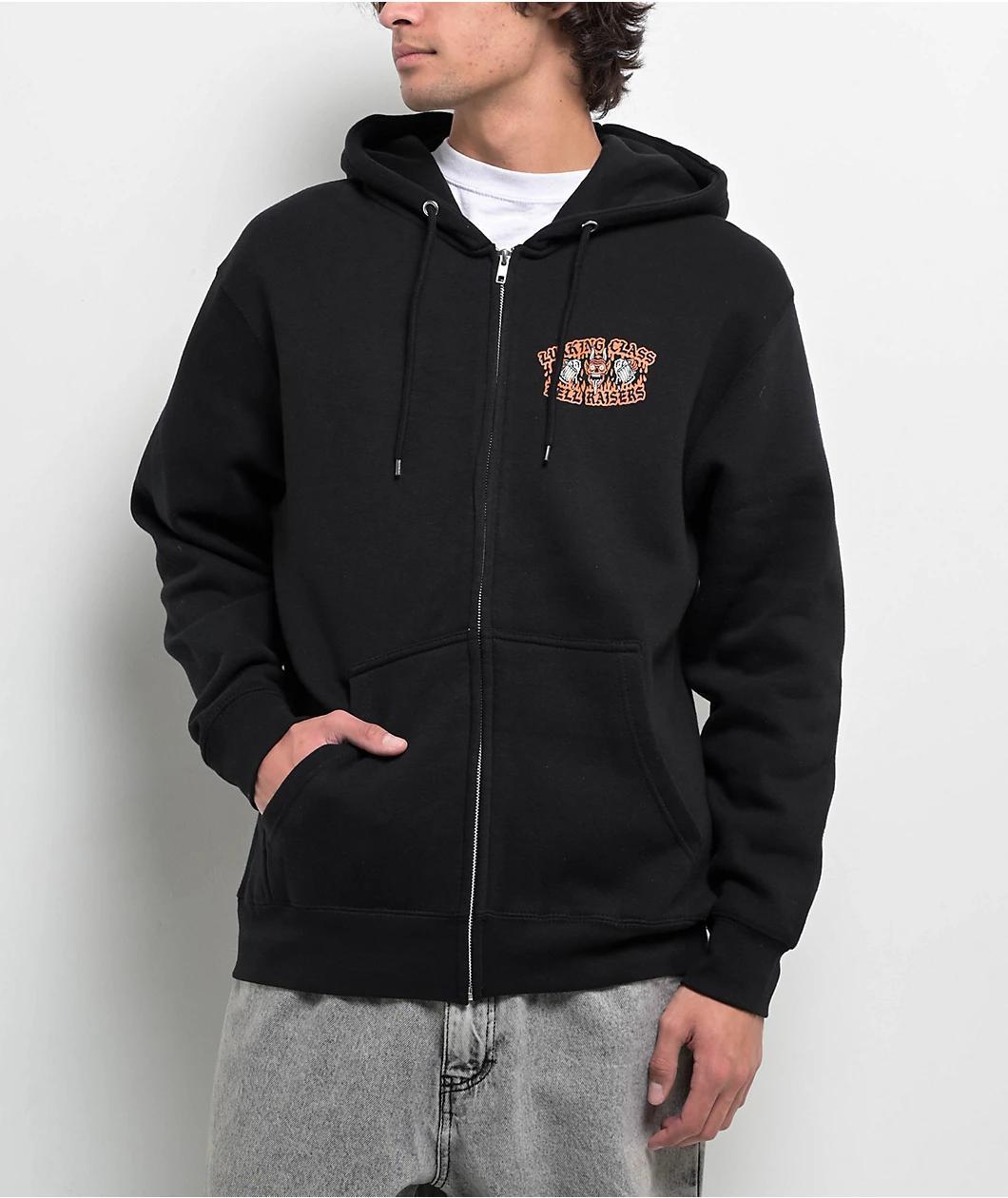 Lurking Class by Sketchy Tank x Tallboy Hell Raisers Black Zip Hoodie Product Image