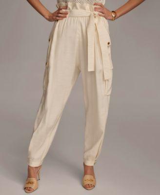 Women's Belted Cargo Pants Product Image