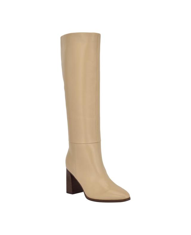 Calvin Klein Womens Dawna Block Heel Knee High Tall Shaft Boots Product Image