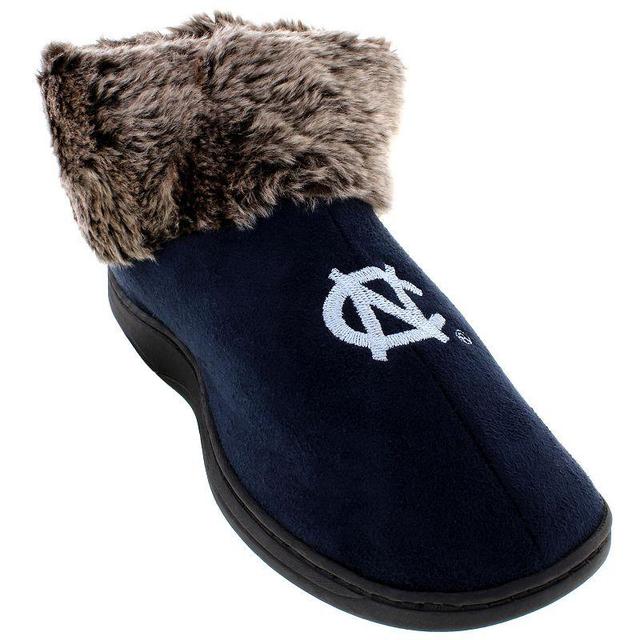 North Carolina Tar Heels Faux-Fur Slippers, Womens Product Image