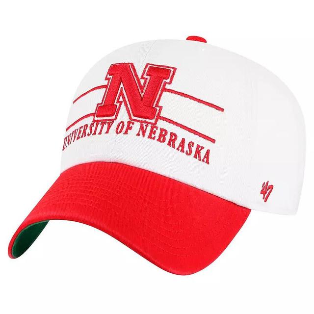 Mens 47 Nebraska Huskers Gridiron Clean Up Adjustable Hat Product Image