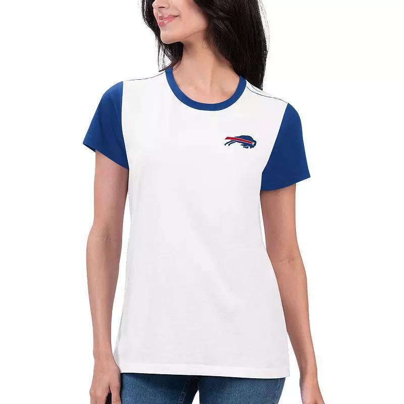 Womens G-III 4Her by Carl Banks /Navy New England Patriots Fashion Illustration T-Shirt Product Image