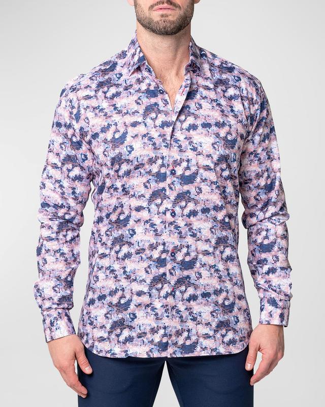 Mens Fibonacci Rad Sport Shirt Product Image