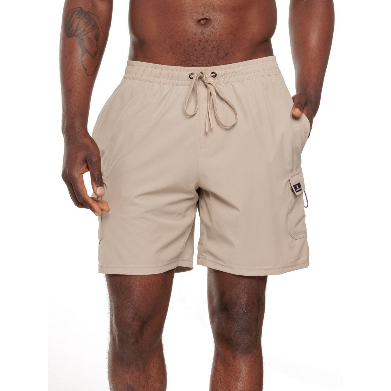 Quiksilver Balance Cargo Volley Swim Shorts - Built-In Brief Product Image