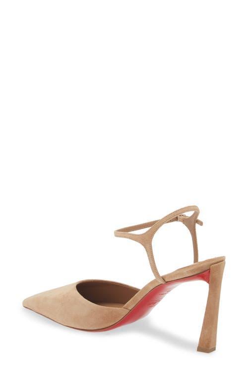 Condora Riviera Ankle Strap Pump In Beige Product Image