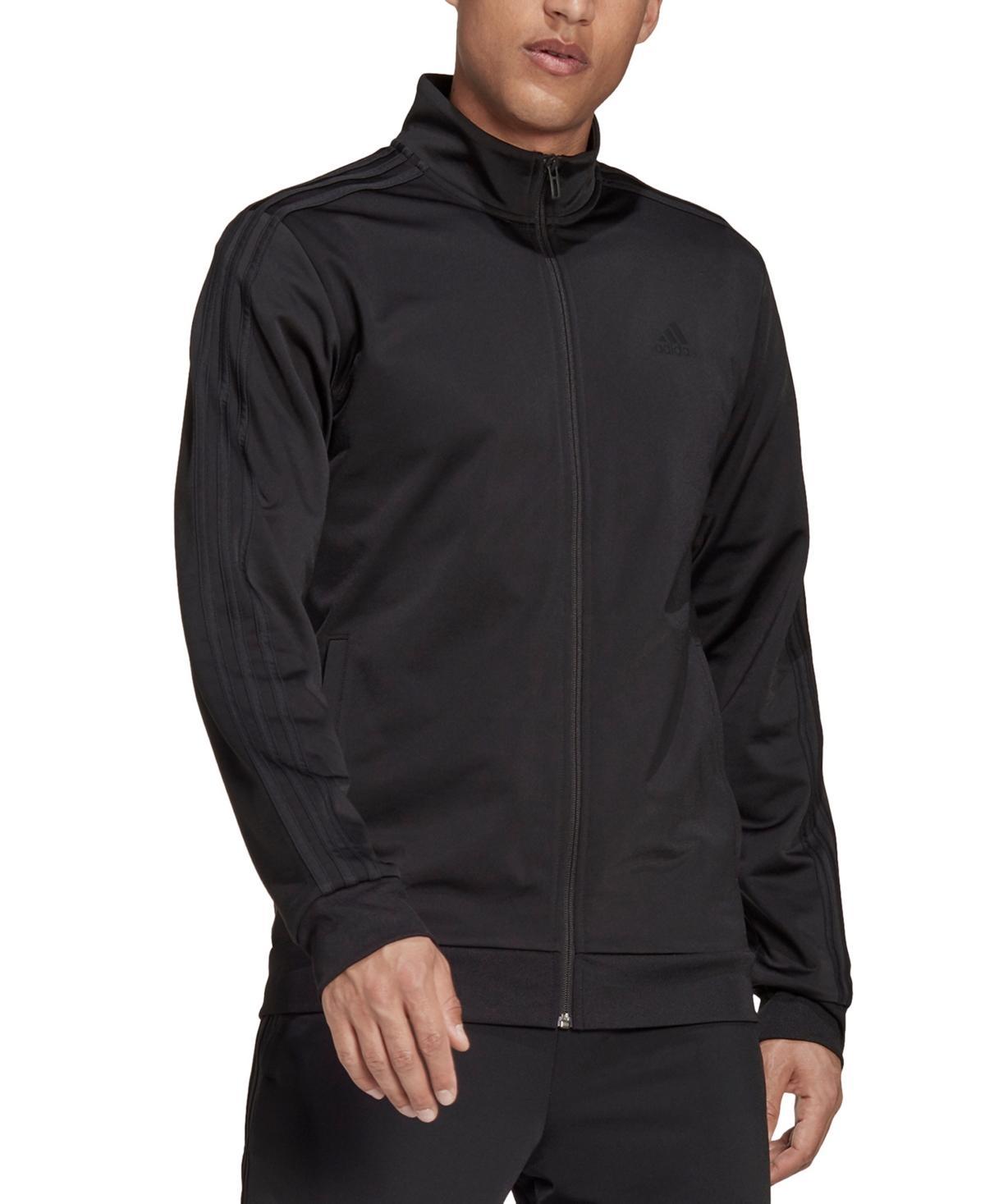 Mens adidas Tricot Track Jacket Black Product Image