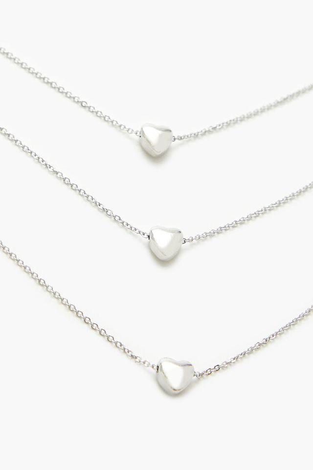 Layered Heart Necklace | Forever 21 Product Image