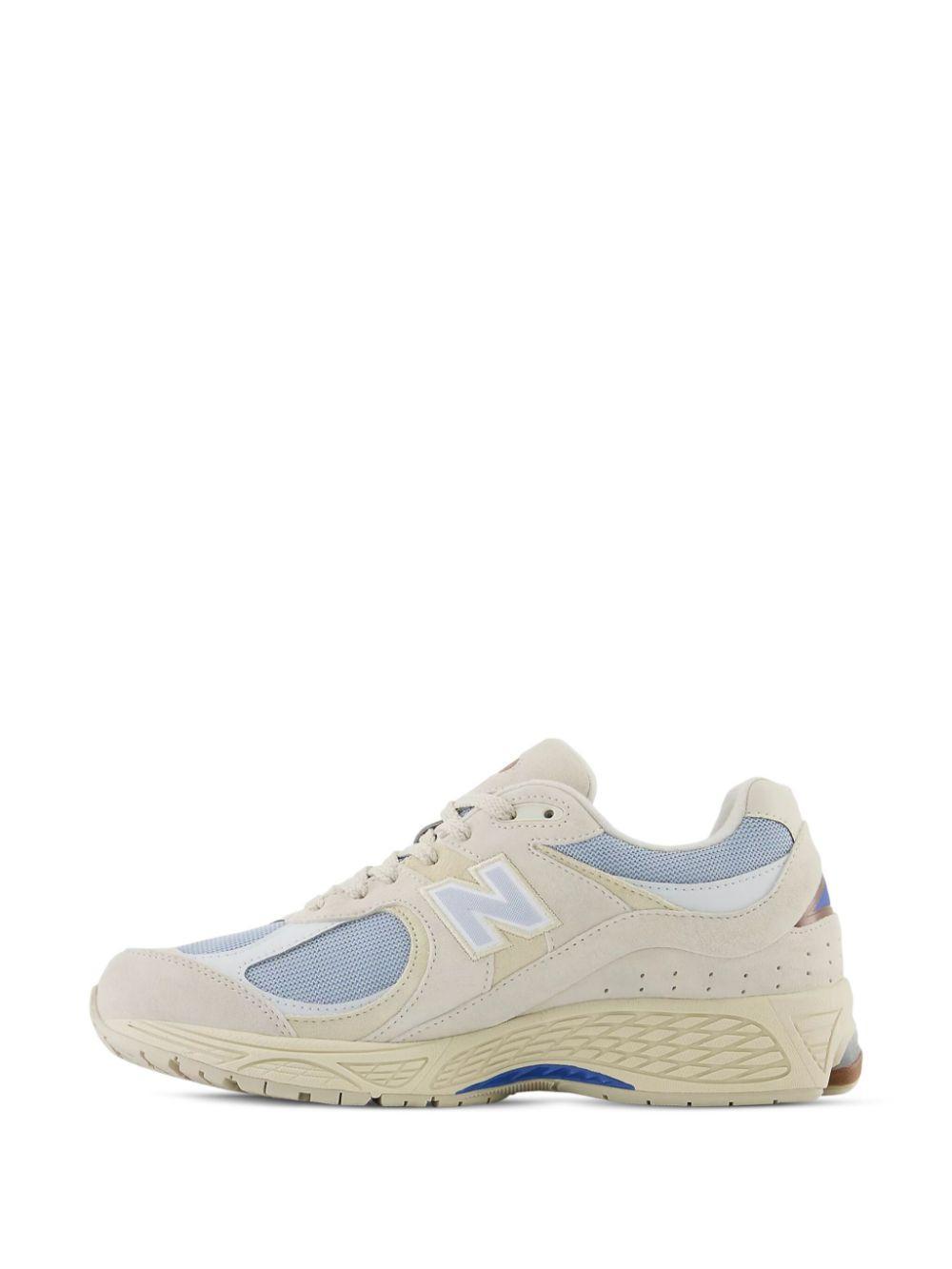 NEW BALANCE Men's 2002r Sneakers In Beige/grey/blue Product Image