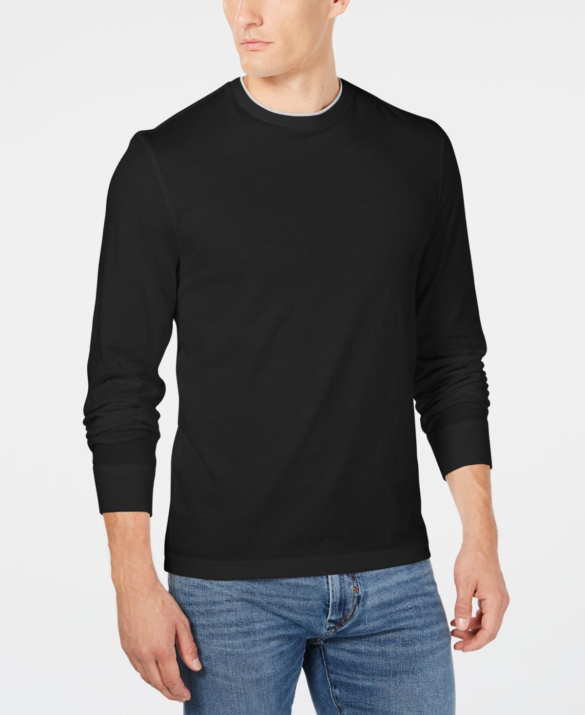 Club Room Mens Doubler Crewneck T-Shirt, Created for Macys Product Image