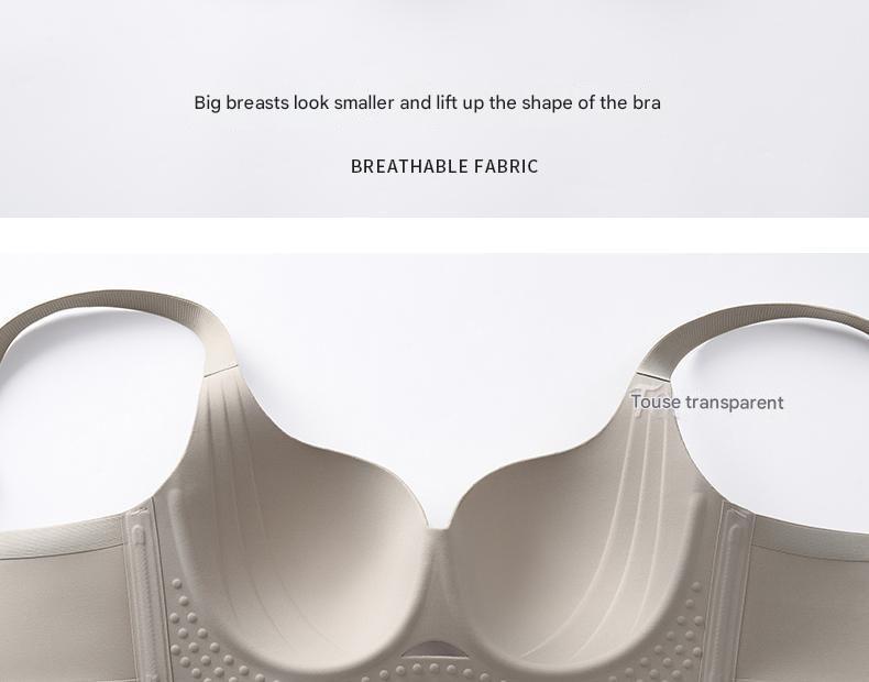 Plain Cutout Seamless Bra Product Image