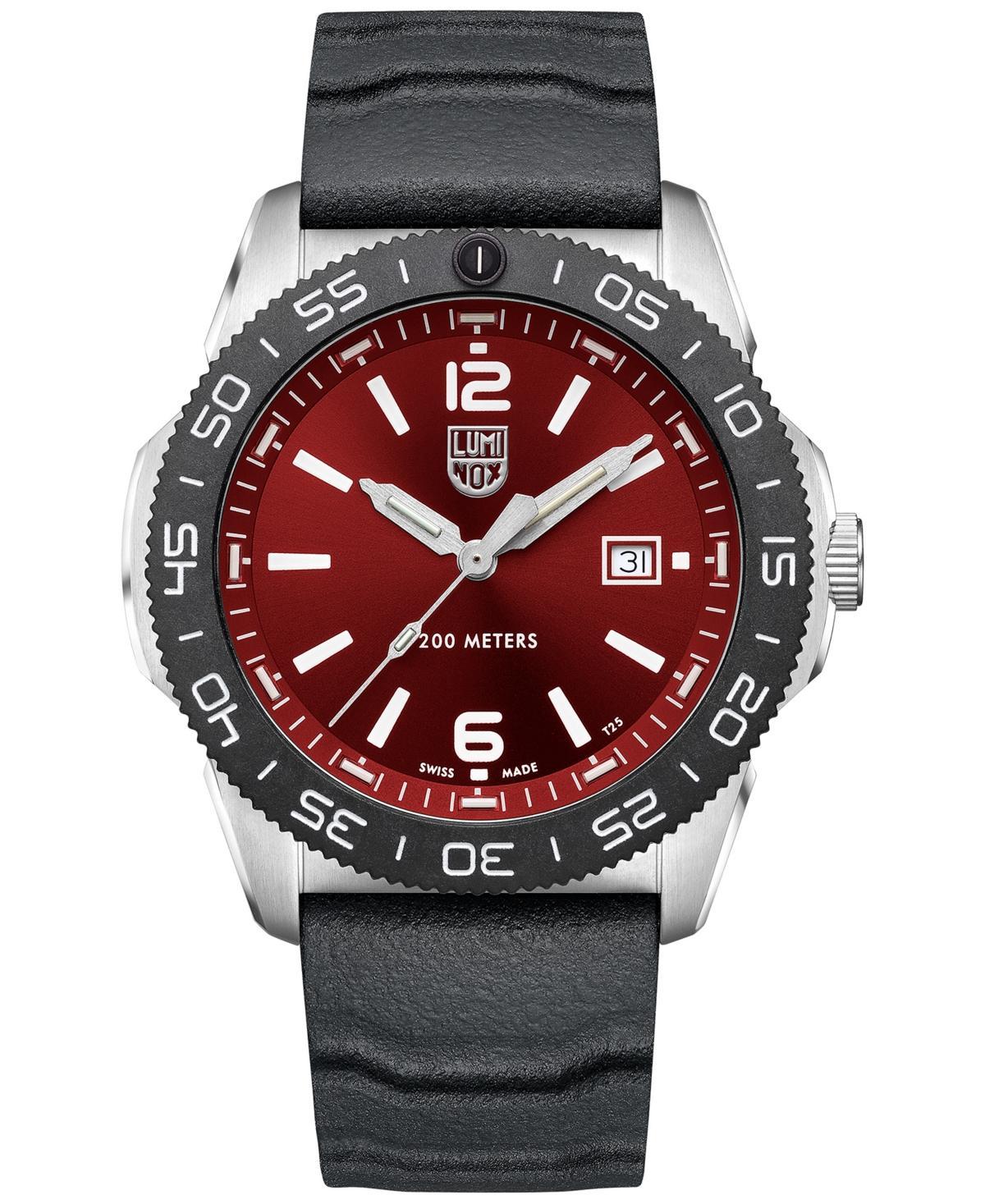 Luminox Mens Swiss Pacific Diver Black Rubber Strap Watch 44mm Product Image