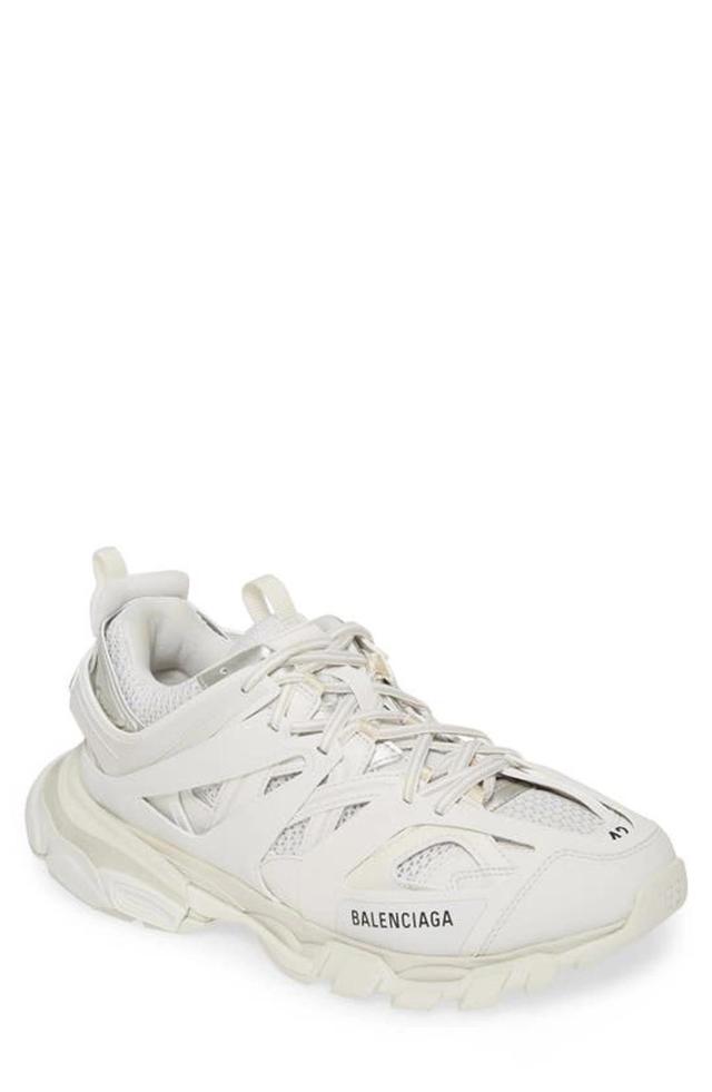 BALENCIAGA White Track Sneakers Product Image