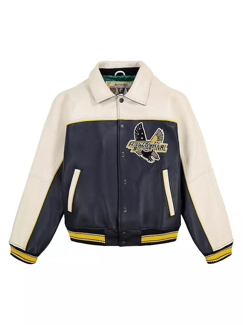 Soccer League Leather Jacket Product Image