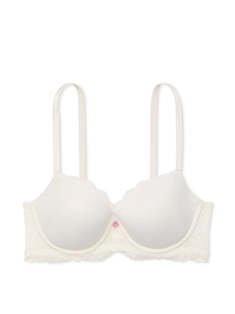 Smooth & Lace Lightly Lined Classic Coverage Demi Bra Product Image