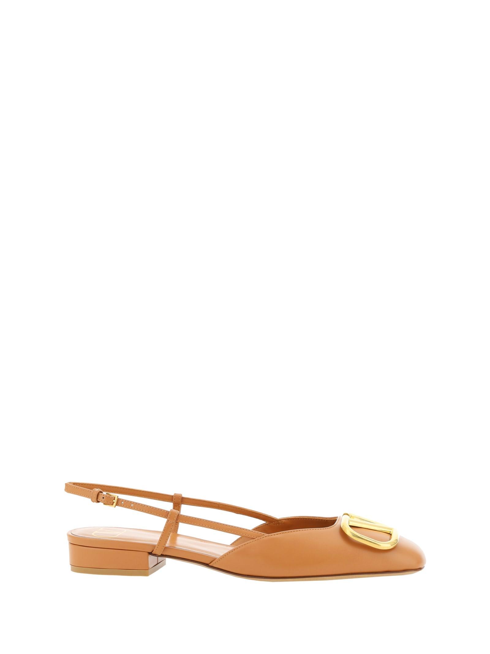 Vlogo Ballerinas In Almond Beige Product Image