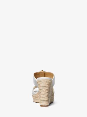 Bradley Linen Blend Canvas Wedge Sandal Product Image