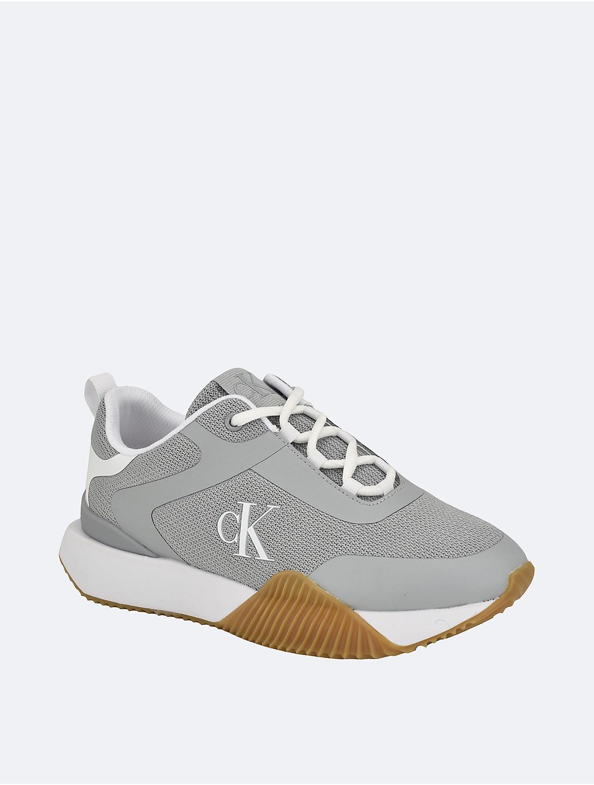 Calvin Klein Womens Womens Marlon Sneaker - Grey - 9 Product Image